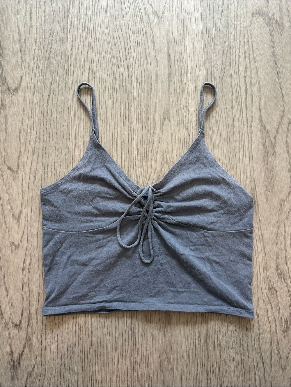 Hollister Tie Front Crop Top